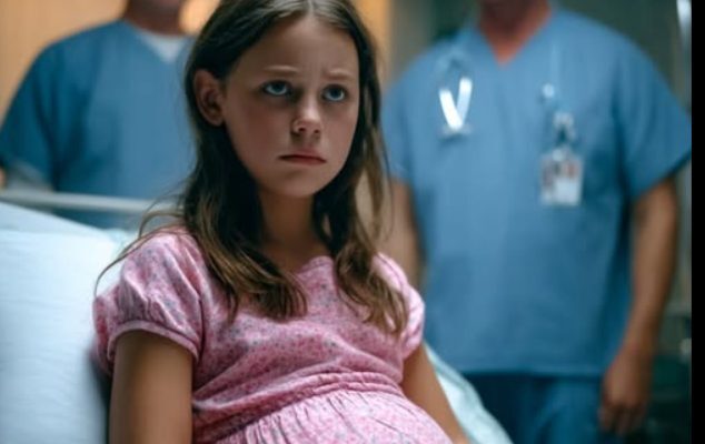 Una ragazza di 12 anni con una grande pancia è stata portata in ...